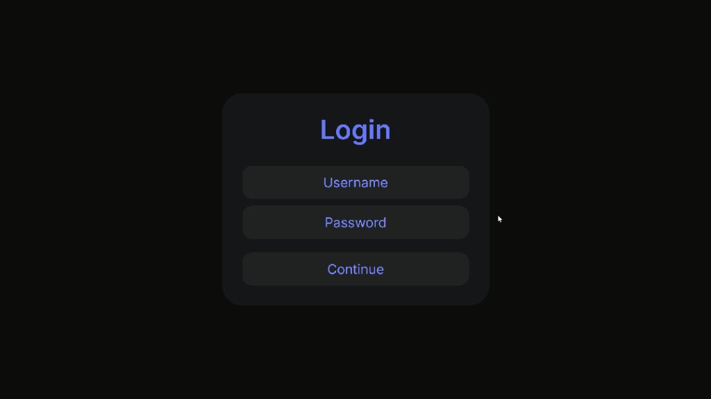 图片[1]-高级感登录页（可复制源代码）-木子青笔记